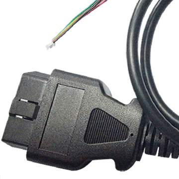 Automobile 16 Pins Male OBD Cable